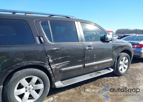 2012 Nissan Armada Sl из США, поврежденный, VIN 5N1AA0NC0CN608897